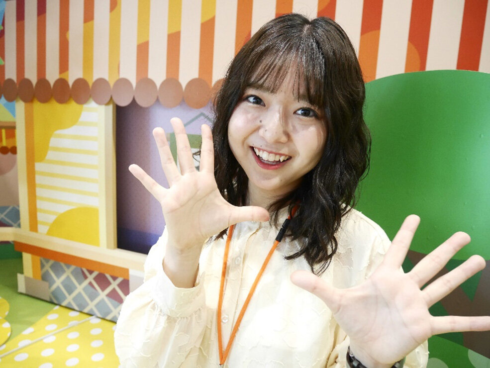 同期で制作局1年目の佐野明里さん