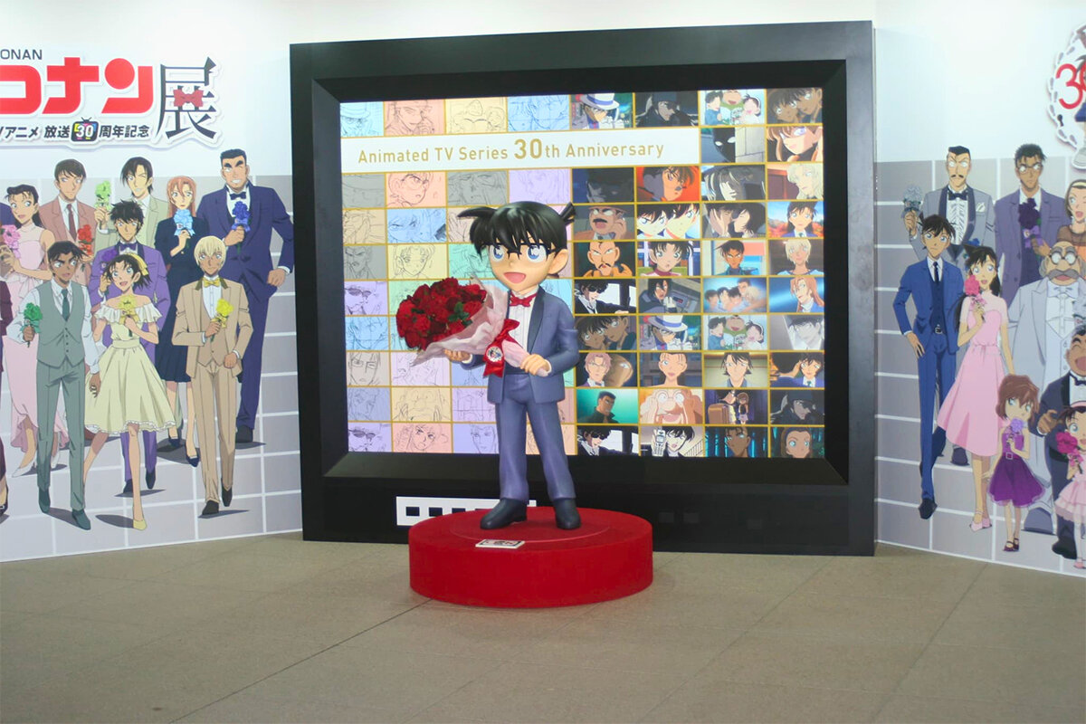 放送30周年記念「TVアニメ『名探偵コナン』展」がついに大阪へ